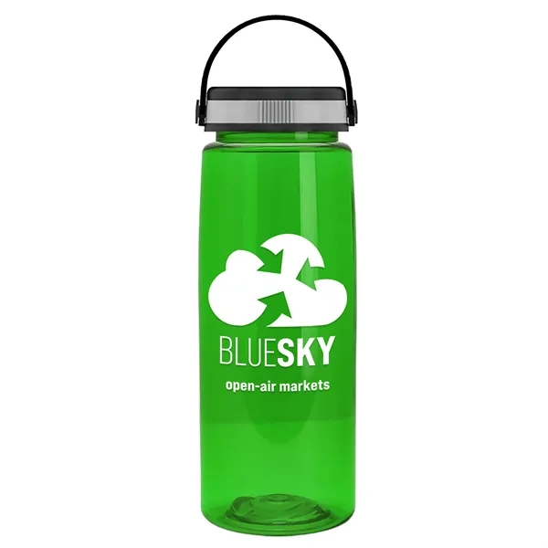 Translucent Green color option for Garyline® Flair Tritan® Bottle With Grip Lid   26 Oz.
