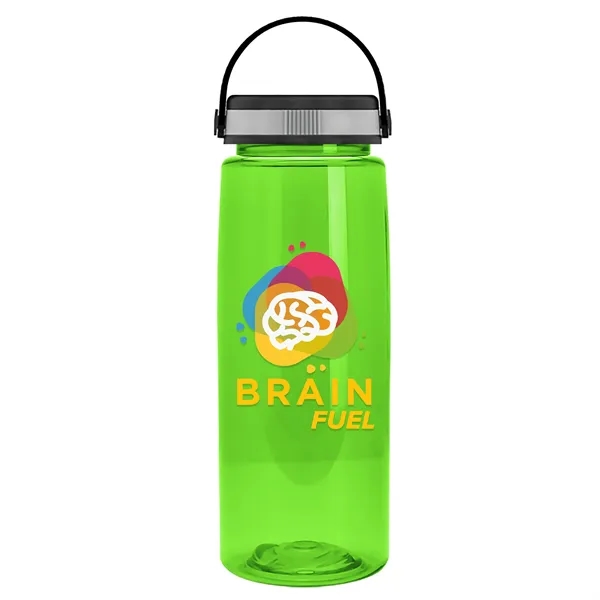Translucent Lime color option for Garyline® Flair Tritan® Bottle With Grip Lid   26 Oz.