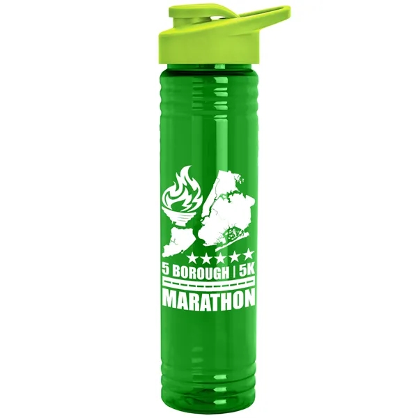 Translucent Green color option for Garyline® Adventure Tritan® Renew Bottle With Drink Thru ...