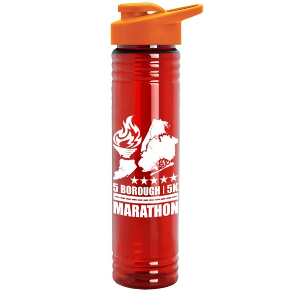 Translucent Red color option for Garyline® Adventure Tritan® Renew Bottle With Drink Thru ...