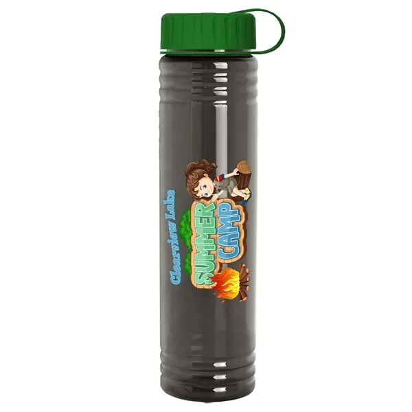 Smoke color option for Garyline® Adventure Tritan® Renew Bottle With Tethered Li...
