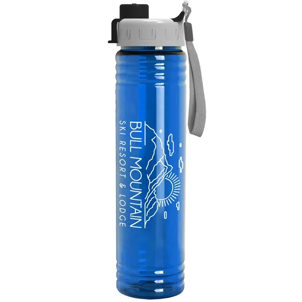 Translucent Blue color option for Garyline® Adventure Tritan® Renew Bottle With Quick Snap ...