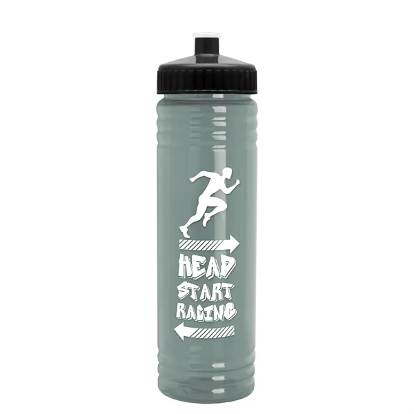 Glacier Blue color option for Garyline® Slim Fit Rpet Bottle With Push Pull Lid   24 Oz.