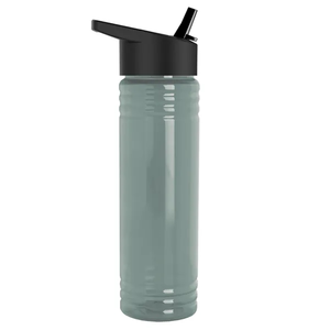 Photo of Garyline® Slim Fit Rpet Bottle With Flip Straw Lid   24 Oz.