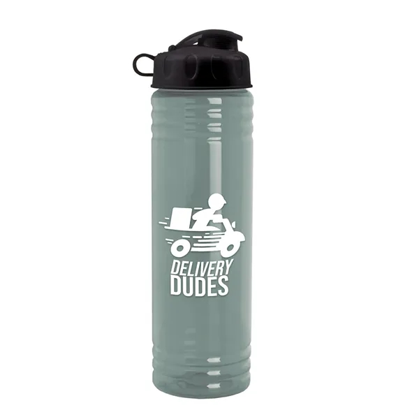 Glacier Blue color option for Garyline® Slim Fit Rpet Bottle With Flip Lid   24 Oz.