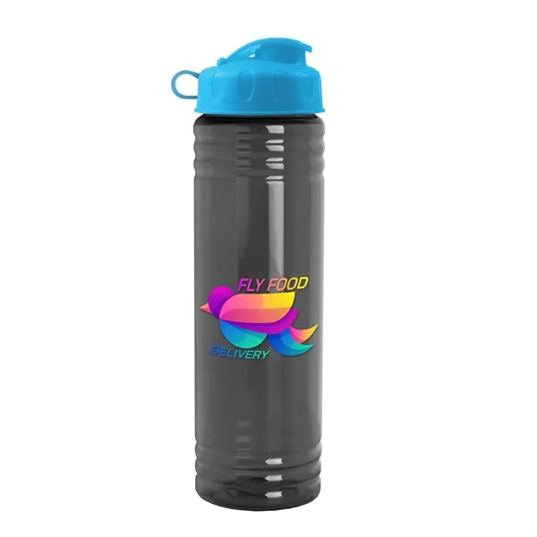 Smoke color option for Garyline® Slim Fit Rpet Bottle With Flip Lid   24 Oz.