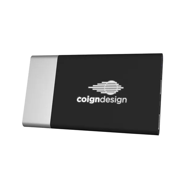 Silver color option for Scx Innovative Design™ Power Bank Clever 5000 M Ah