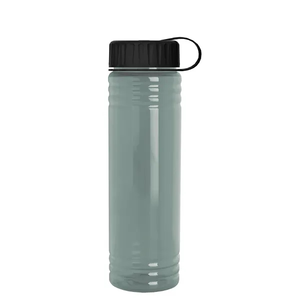 Photo of Garyline® Slim Fit Rpet Bottle With Tethered Lid   24 Oz.