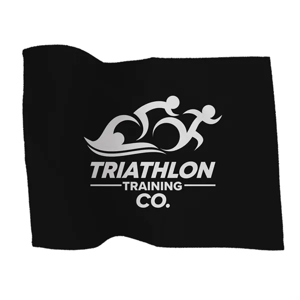 Black color option for Garyline® 15" X 18" Rally Towel