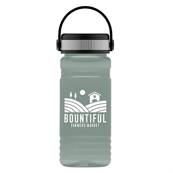 Glacier Blue color option for Garyline® Rpet Bottle With Grip Lid   20 Oz.