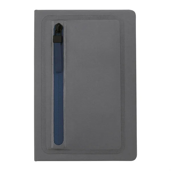 Navy color option for Sleek Zippered Pocket Journal