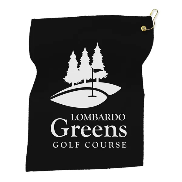 Black color option for Garyline® 15" X 18" Golf Towel
