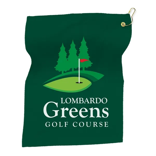 Green color option for Garyline® 15" X 18" Golf Towel