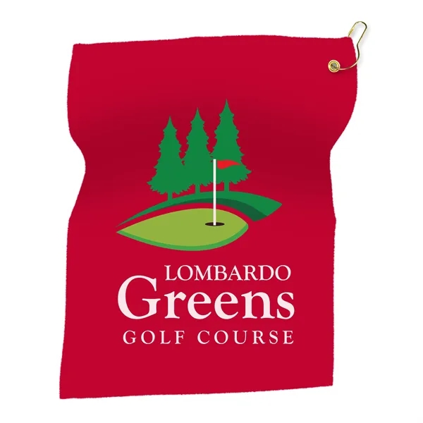Red color option for Garyline® 15" X 18" Golf Towel