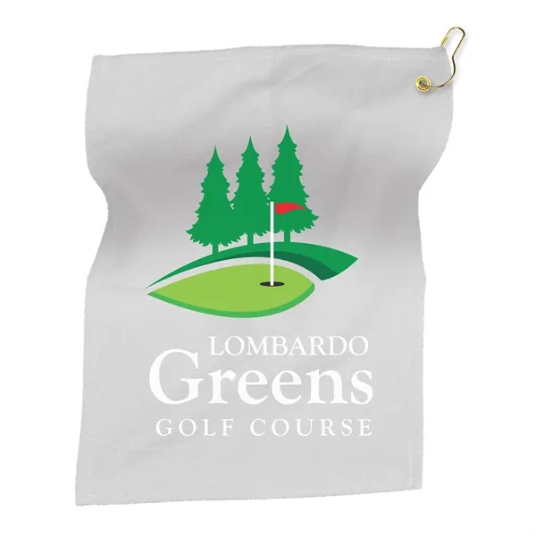 White color option for Garyline® 15" X 18" Golf Towel