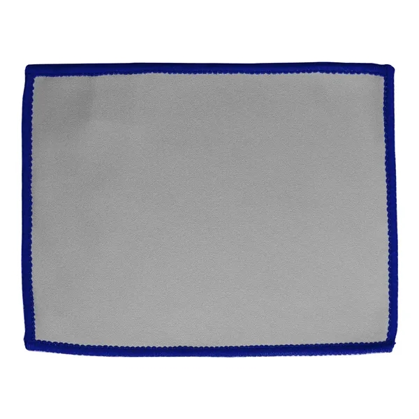 Ash Gray/Royal Blue color option for Toddy® Gear 5" X 7" The Original Smart Cloth Premium Micr...