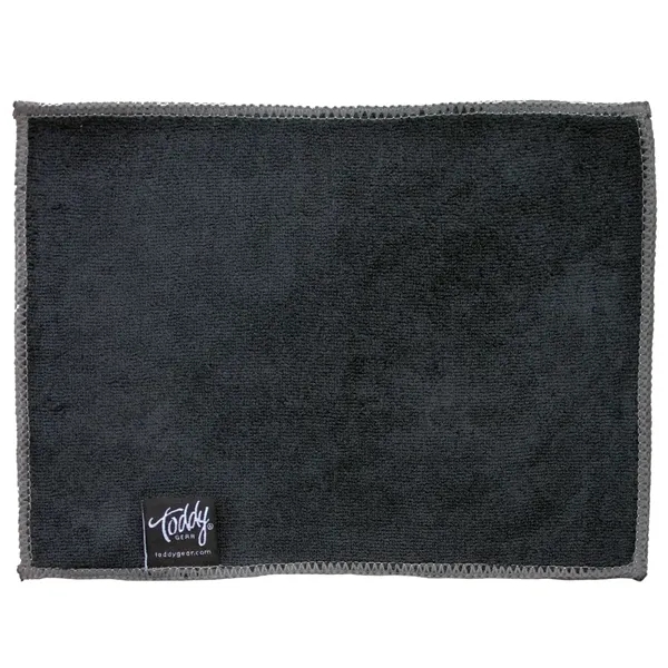 Black/Charcoal color option for Toddy® Gear 5" X 7" The Original Smart Cloth Premium Micr...
