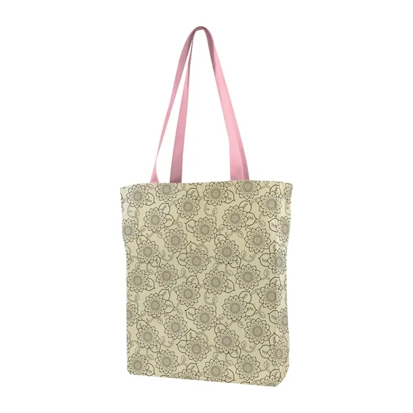 Pastel Pink color option for Made To Order Gusseted Tote All Over Print