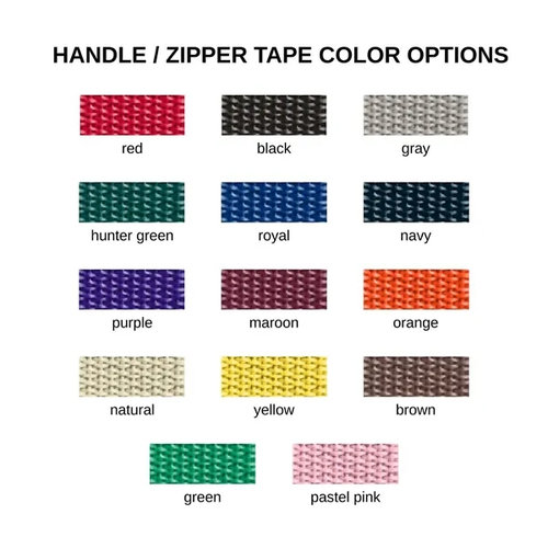 Main photo of Made To Order Zippered Tote All Over Print