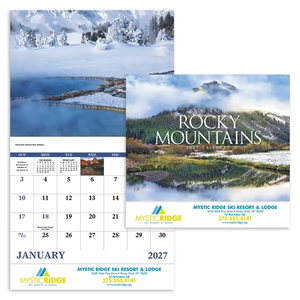 Photo of Good Value™ Rocky Mountains   Stapled Calendar