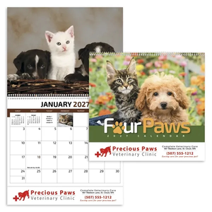 Photo of Products Four Paws Appointment Calendar   Spiral