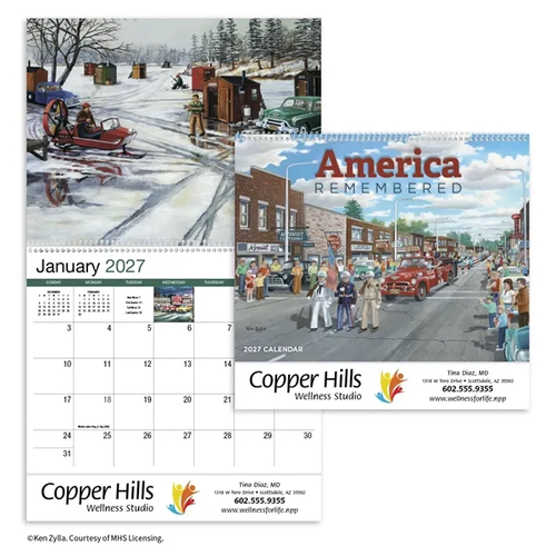 Photo of Products America Remembered Appointment Calendar   Spiral