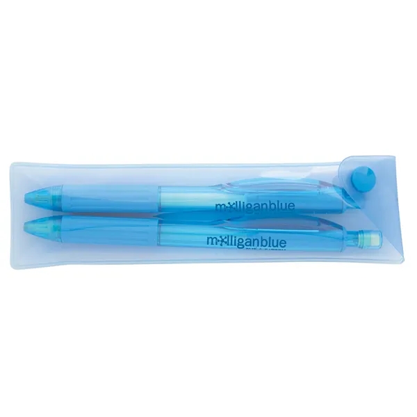 Turquoise color option for Good Value™ Cliff Gel Pen And Mechanical Pencil Set