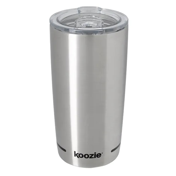 Silver color option for Koozie® Savannah Vacuum Tumbler With Tritan® Lid   18 Oz.