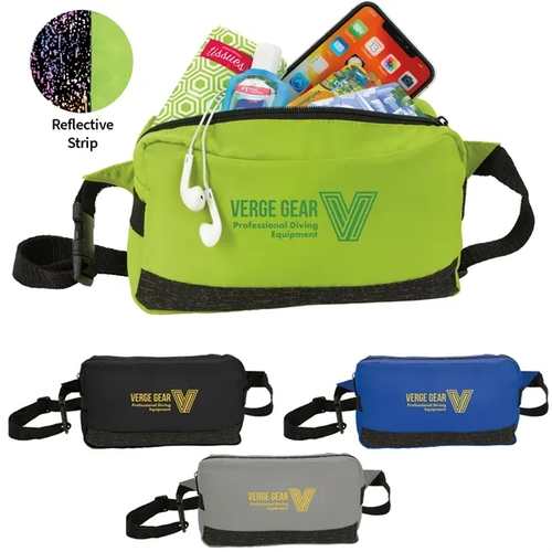 Main photo of Good Value™ Reflective Splash Fanny Pack