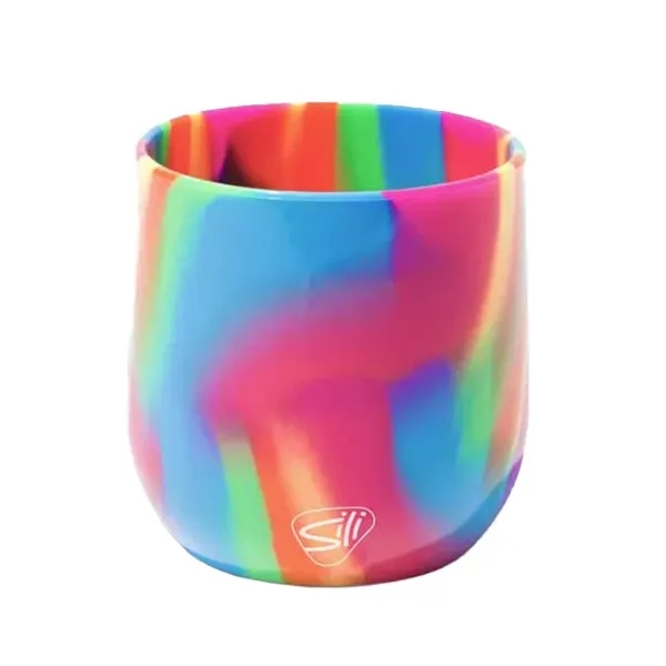 Hippie Hopps color option for Silipint® Redesigned Wine Glass   12 Oz.