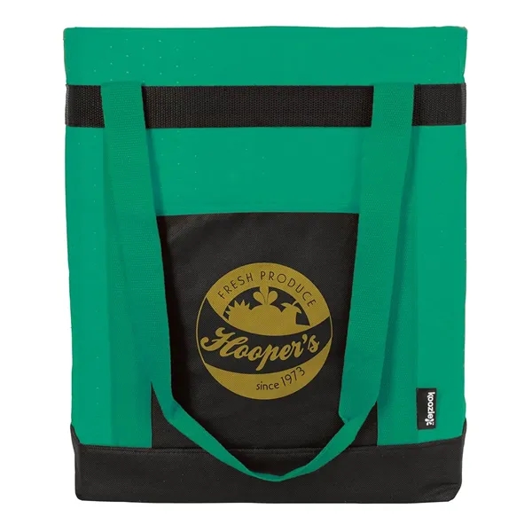 Green color option for Koozie® Triple Carry Insulated Tote Pack Cooler