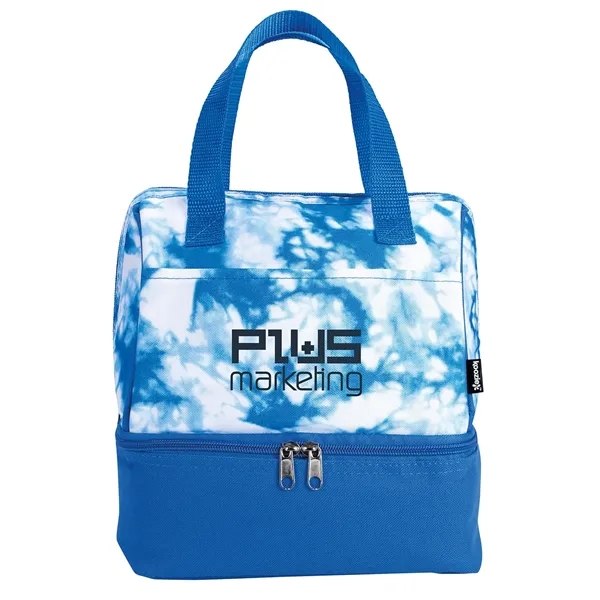 Royal color option for Koozie® Tie Dye Recreation Cooler