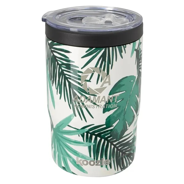 Tropical color option for Koozie® Triple Patterned Vacuum Tumbler   13 Oz.