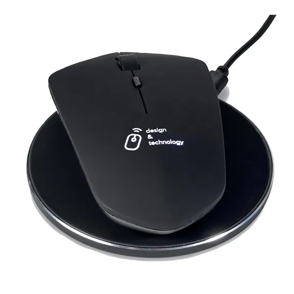 Black color option for Scx Innovative Design™ Wireless Charging Mouse & Wireless...