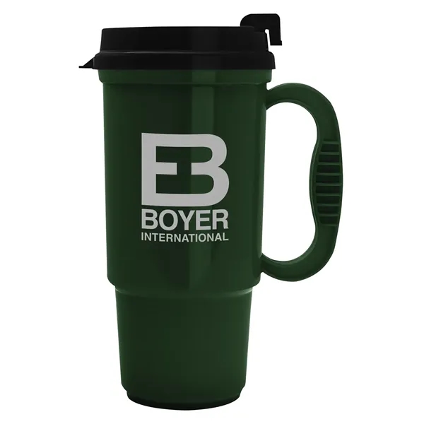 Dark Green color option for Garyline® Commuter Auto Mug   16 Oz.