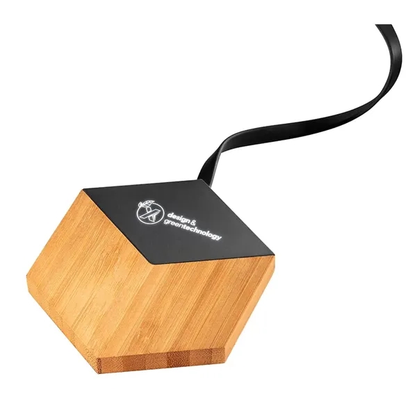 Bamboo color option for Scx Innovative Design™ Bamboo 10 W Hexa Wireless Charger