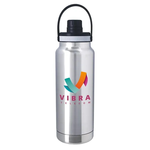 Silver color option for Good Value™ Energetic Vacuum Sport Bottle With Hanger   3...