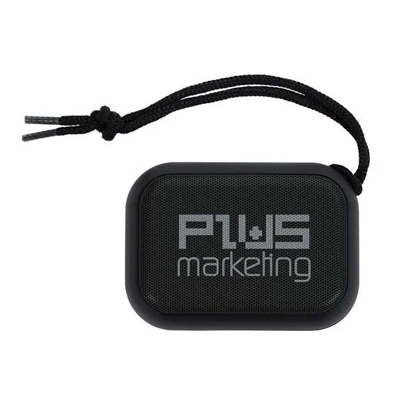 Black color option for Good Value™ Travel Size Water Resistant Bluetooth® Speaker