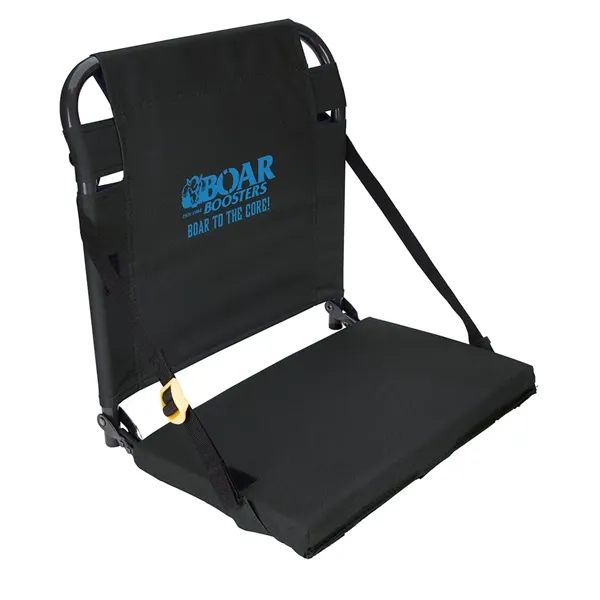 Black color option for Gci Outdoor® Bleacher Back™ Stadium Seat