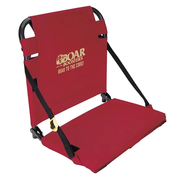Red color option for Gci Outdoor® Bleacher Back™ Stadium Seat
