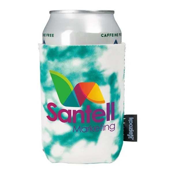 Green color option for Koozie® Tie Dye Can Cooler
