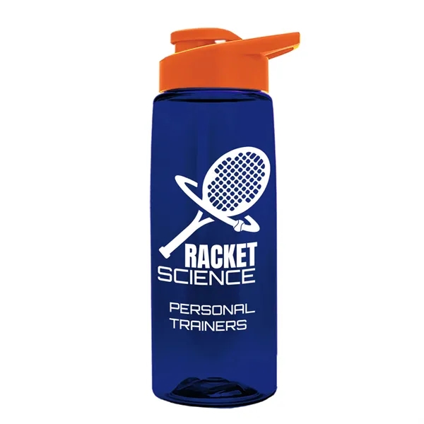 Translucent Navy Blue color option for Garyline® Flair Tritan® Renew Bottle With Drink Thru Lid ...