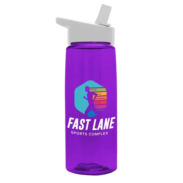 Translucent Violet color option for Garyline® Flair Tritan® Renew Bottle With Flip Straw Lid ...