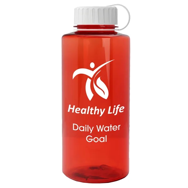 Translucent Red color option for Garyline® Mountaineer Tritan® Renew Bottle With Tethered ...