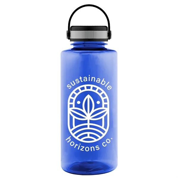 Translucent Blue color option for Garyline® Mountaineer Tritan® Renew Bottle With Grip Lid ...