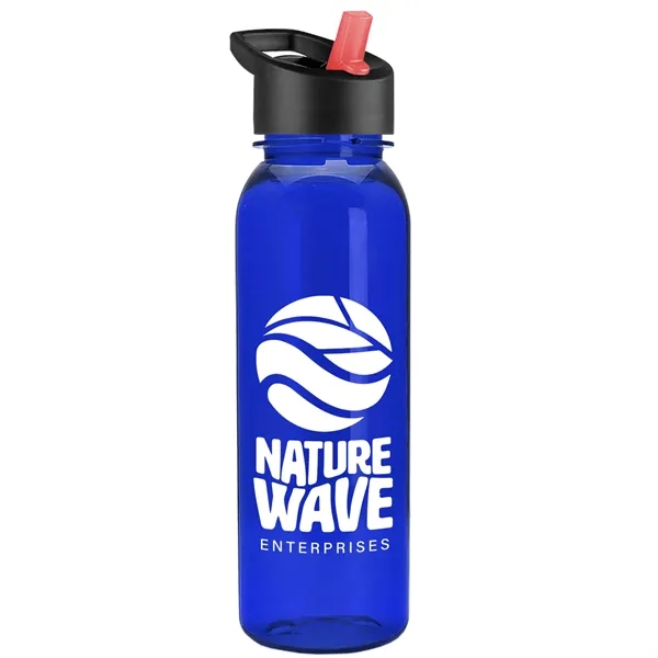 Translucent Blue color option for Garyline® Outdoorsman Tritan® Renew Bottle With Flip Stra...