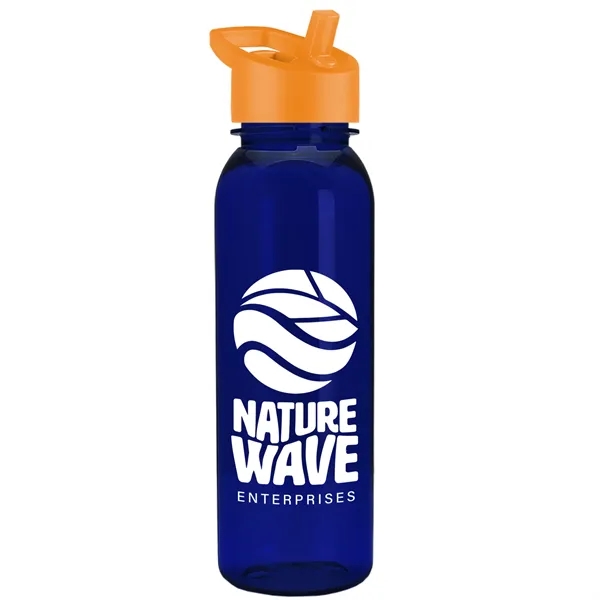 Translucent Navy color option for Garyline® Outdoorsman Tritan® Renew Bottle With Flip Stra...