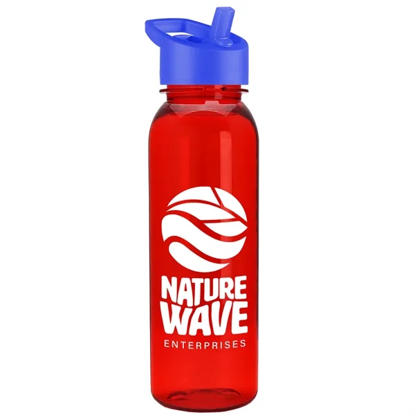 Translucent Red color option for Garyline® Outdoorsman Tritan® Renew Bottle With Flip Stra...