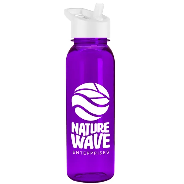Translucent Violet color option for Garyline® Outdoorsman Tritan® Renew Bottle With Flip Stra...