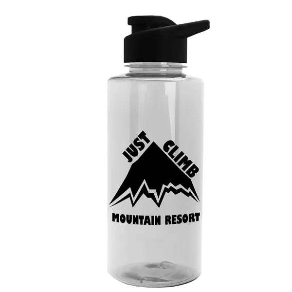 Clear color option for Garyline® Mountaineer Tritan® Renew Bottle With Drink Thr...